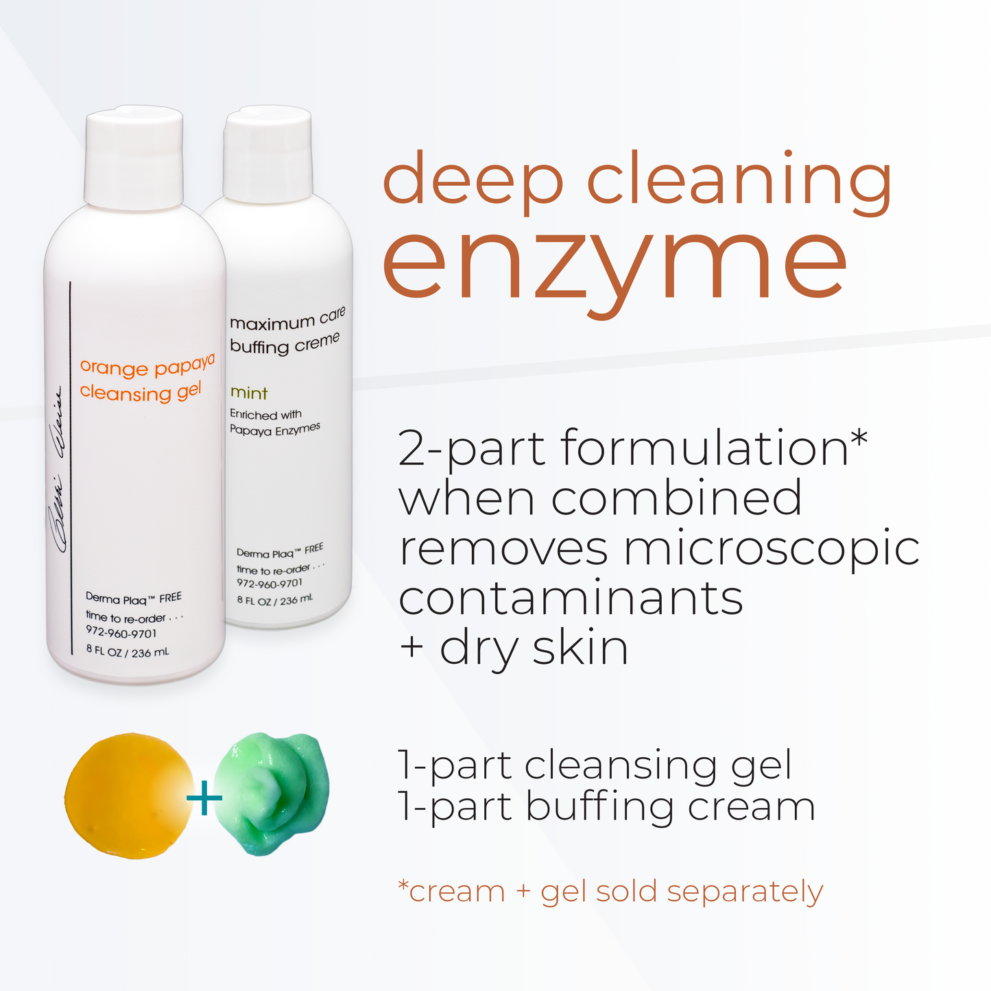 Orange Papaya Cleansing Gel, Microscopic Contaminant Removal, 8 fl oz